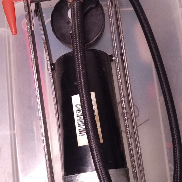 Bell Foot Pump Tire Performance Tool Tire Pump Needle Valve & Quick Release Lock - Picture 2 of 2